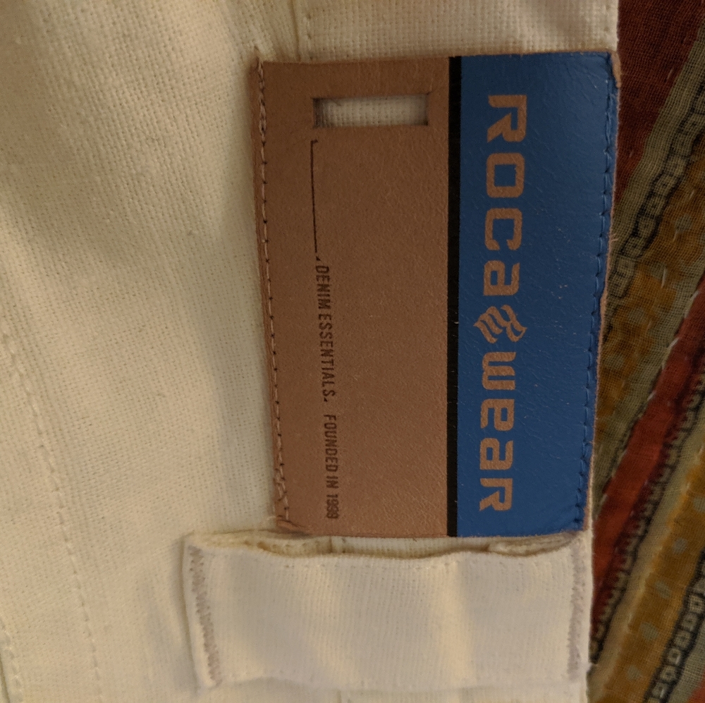 RocaWear White Linen Pants